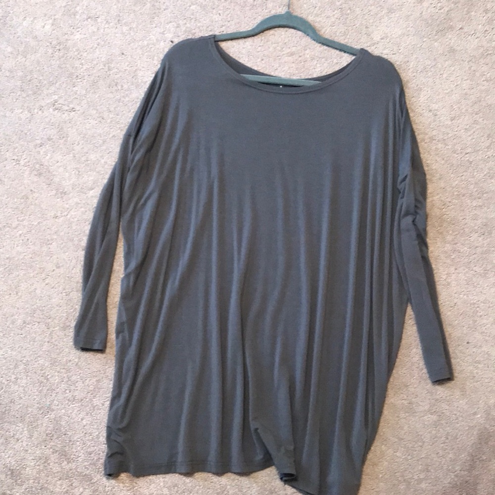 Julie Billiart Long Gray top